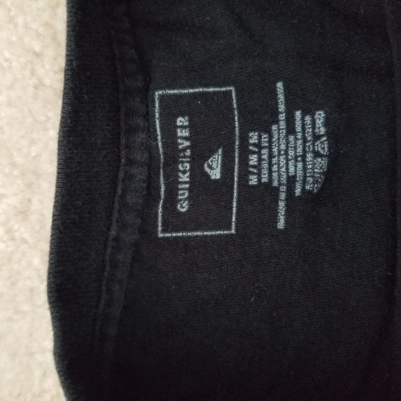 Quicksilver Tshirt Mens Small - Picture 2 of 3